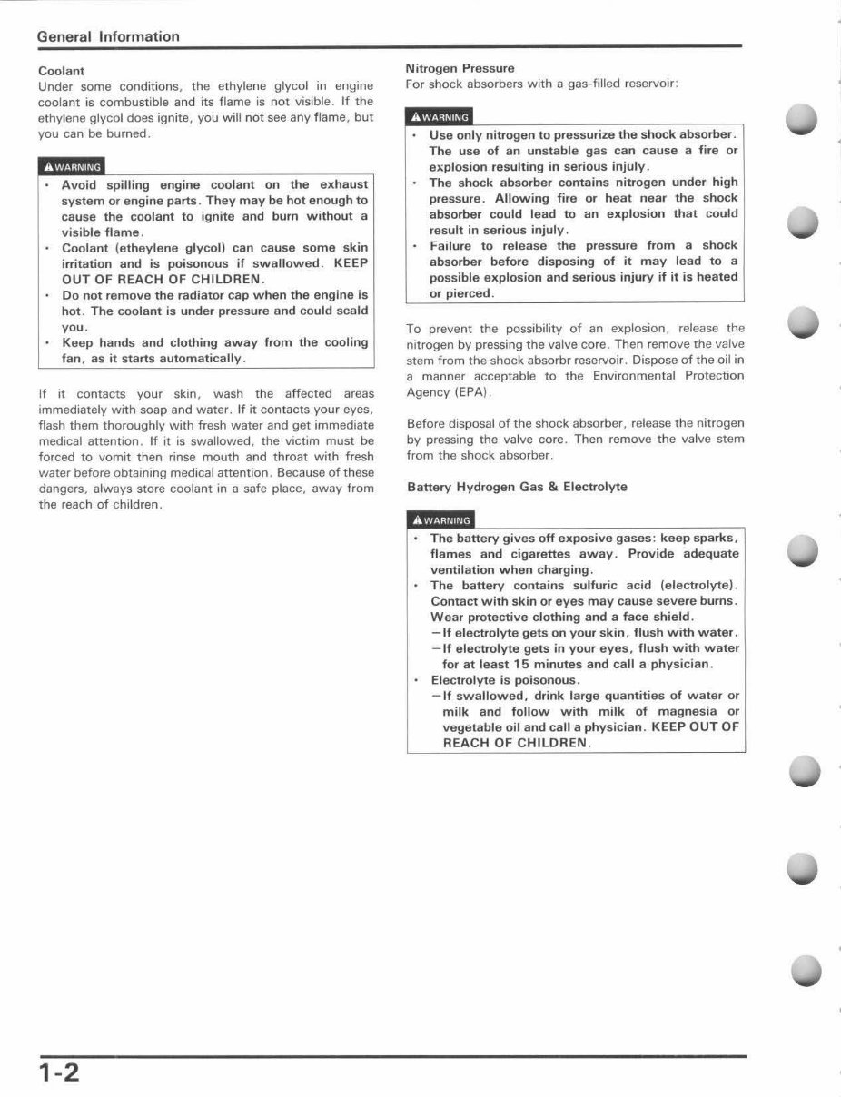1991-1996 XR250L Service & Repair Manual preview img 8