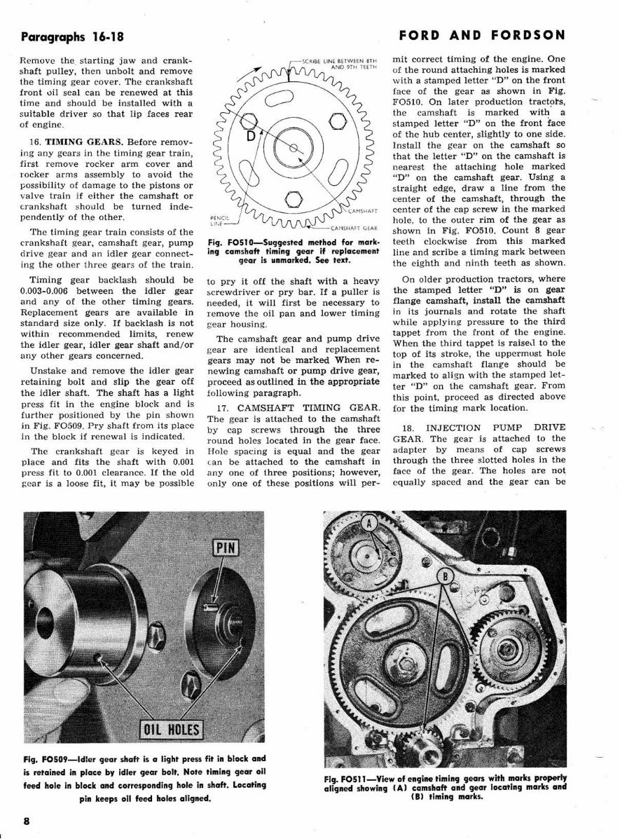 Ford Fordson Major Tractor Service Repair Manual preview img 10
