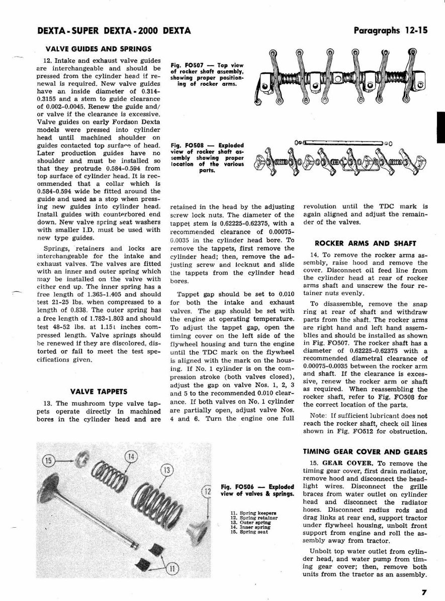 Ford Fordson Major Tractor Service Repair Manual preview img 9