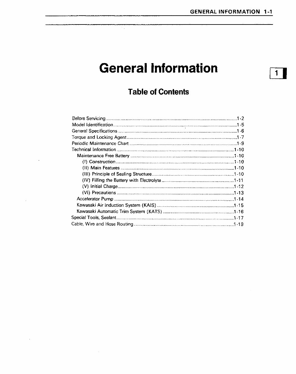 1997-1998 Kawasaki 1100STX Jetski Watercraft Supplementary Service Manual preview img 7