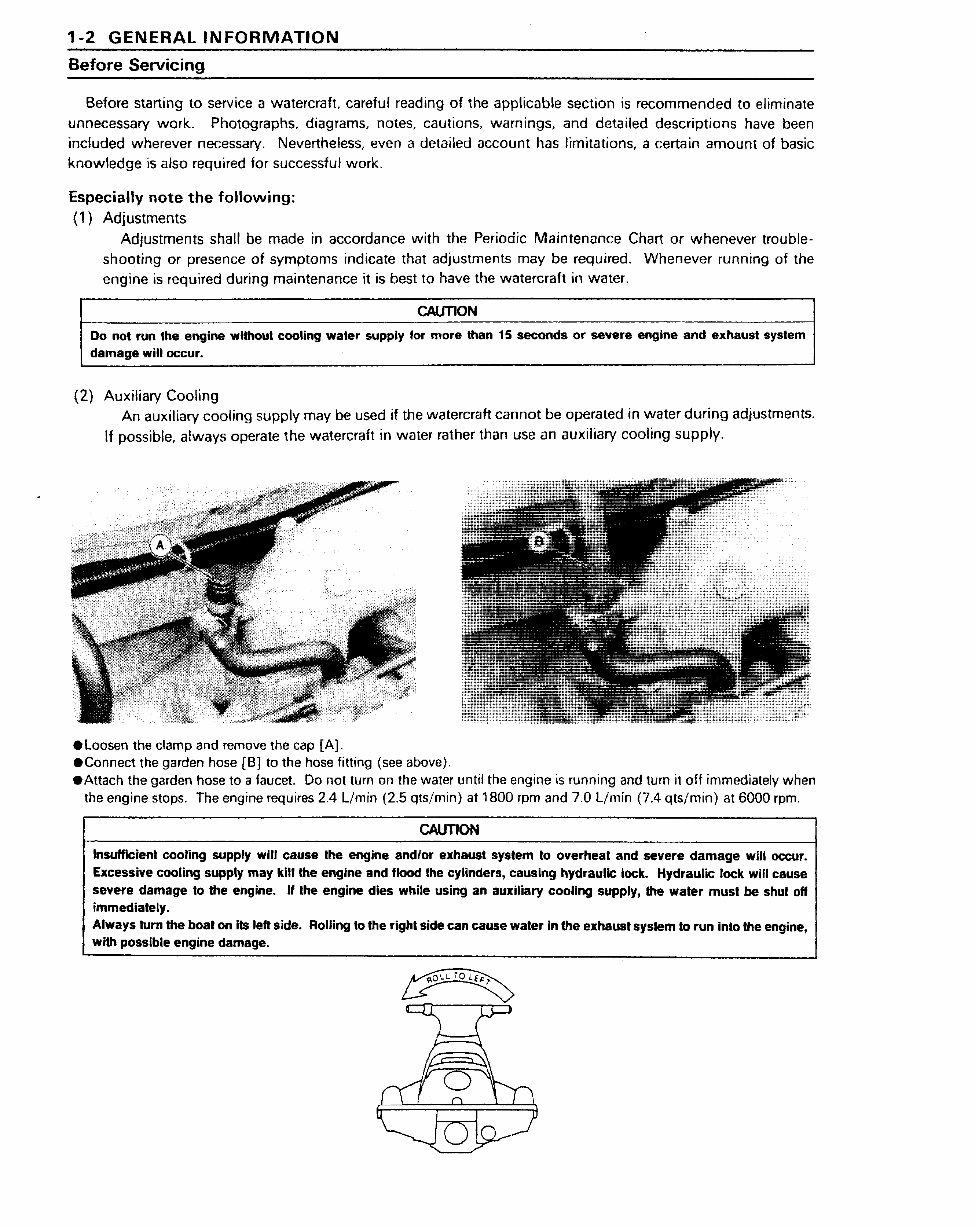 1997-1998 Kawasaki 1100STX Jetski Watercraft Supplementary Service Manual preview img 8