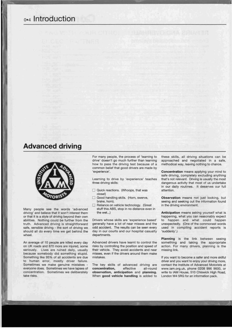 2002 PEUGEOT PARTNER Service and Repair Manual preview img 5