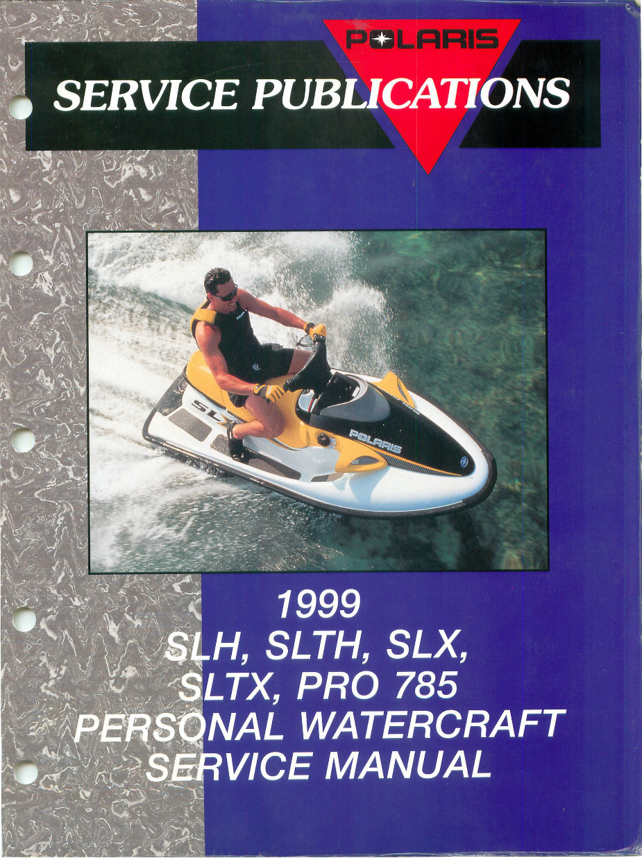 1999 Polaris SLH SLTH SLX SLTX Pro 785 Personal Watercraft Repair Manual preview img 1