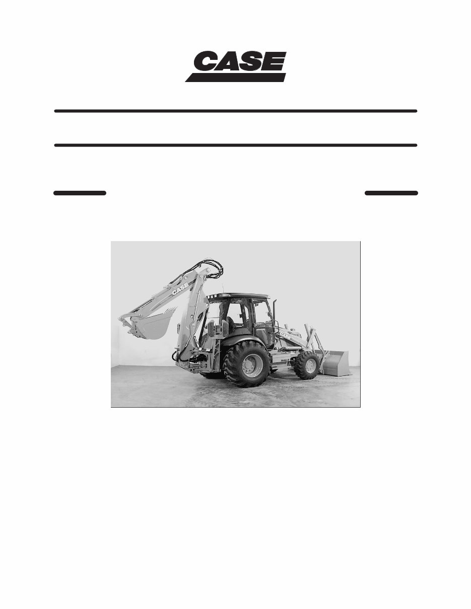 Case 580 Super M+ 580 Super M 580SM 580M Series 2 Loader Backhoe Parts Catalog Manual - preview img 1