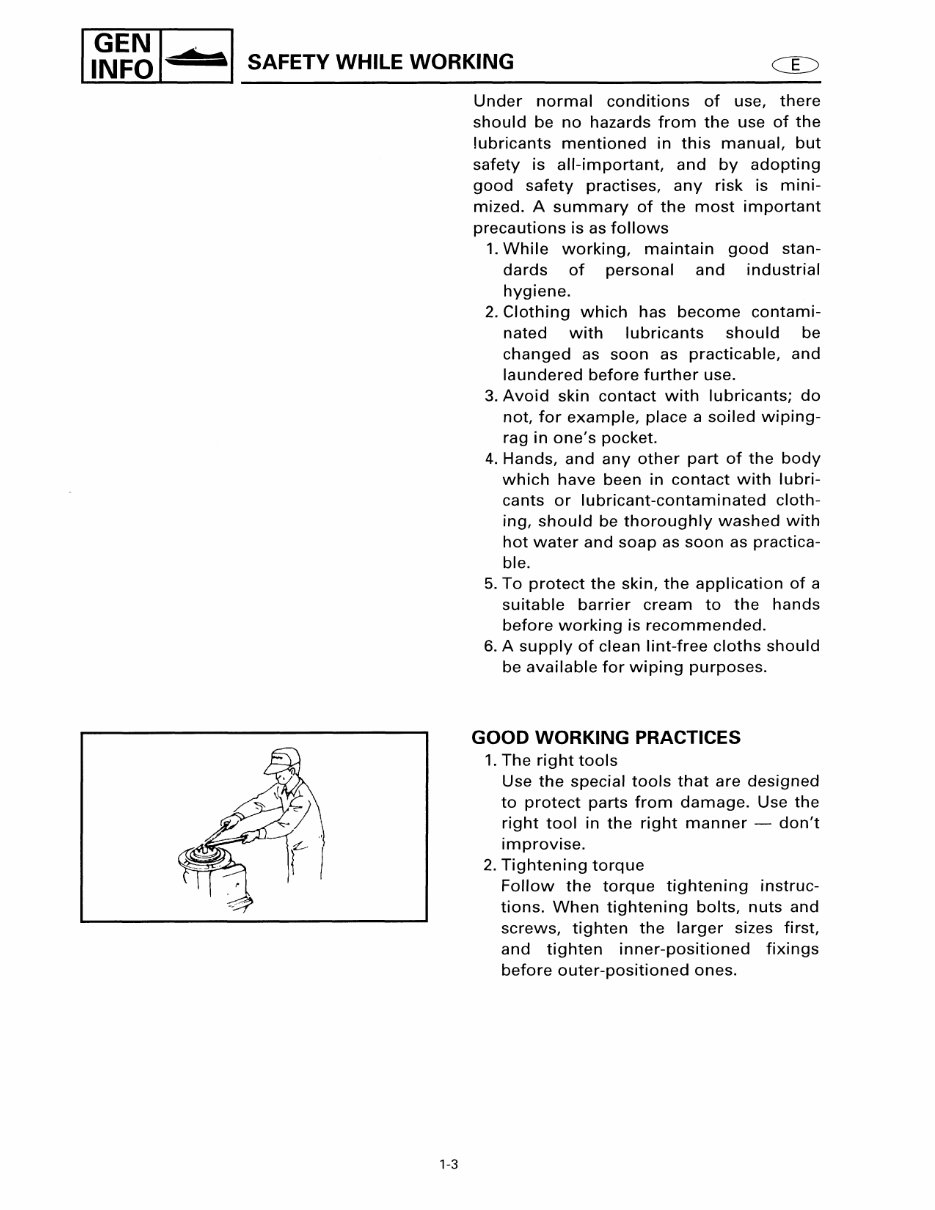 1997-2000 Yamaha WaveRunner GP760 / GP1200 Service Repair Manual PWC ( Preview, Perfect for the DIY person!) preview img 10