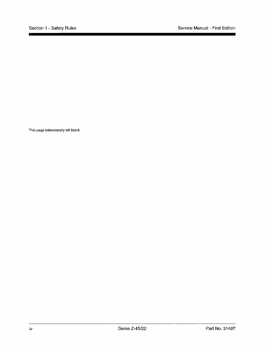 GENIE Z45-22 2WD 4WD Telescopic BOOM Lift Workshop Manual preview img 4