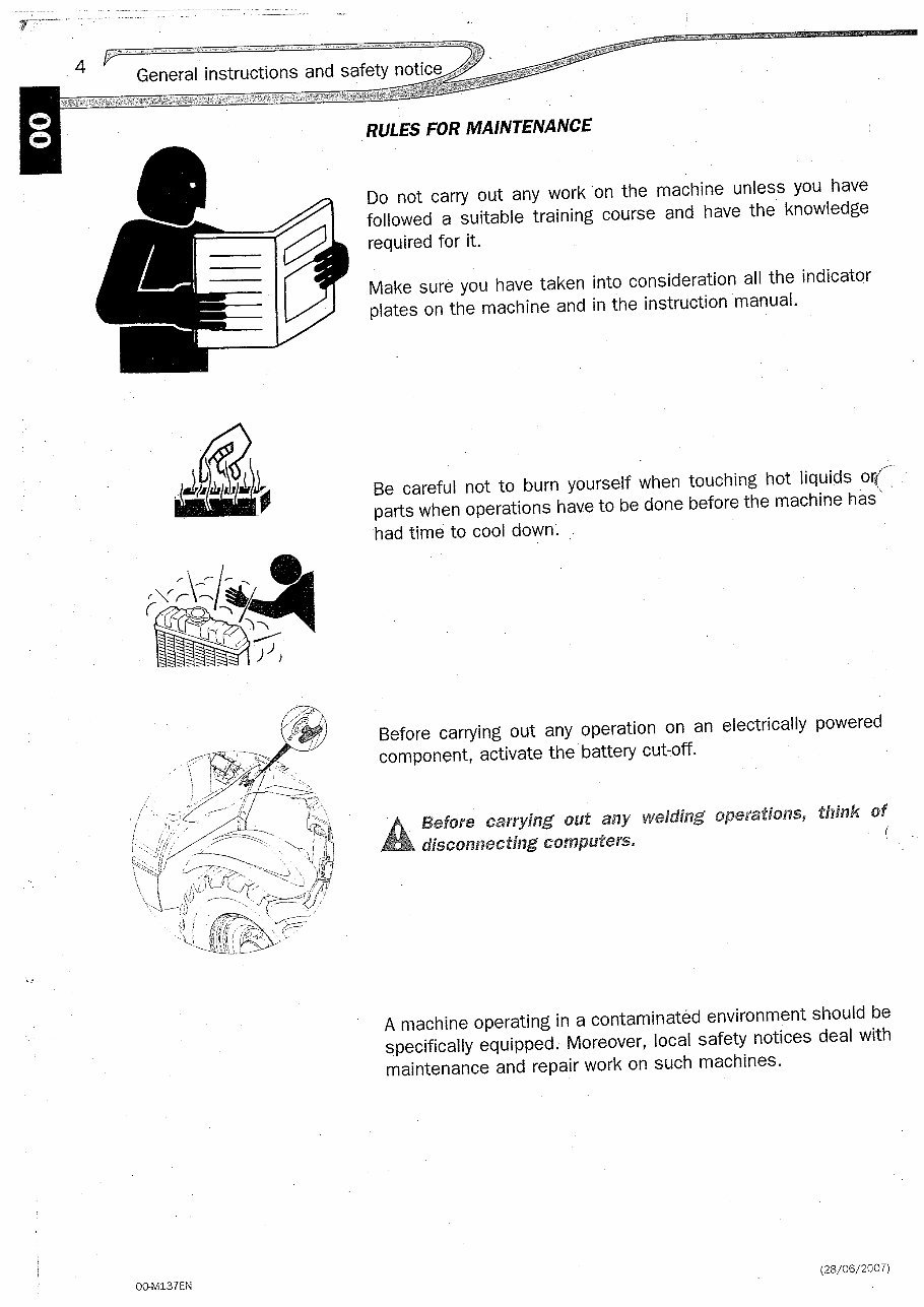Manitou MT 1440 Telescopic Forklift Service & Repair Manual preview img 8