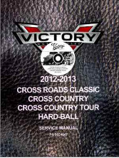 2012-2013 Victory Cross Roads / Country Service & Repair Manual preview img 1