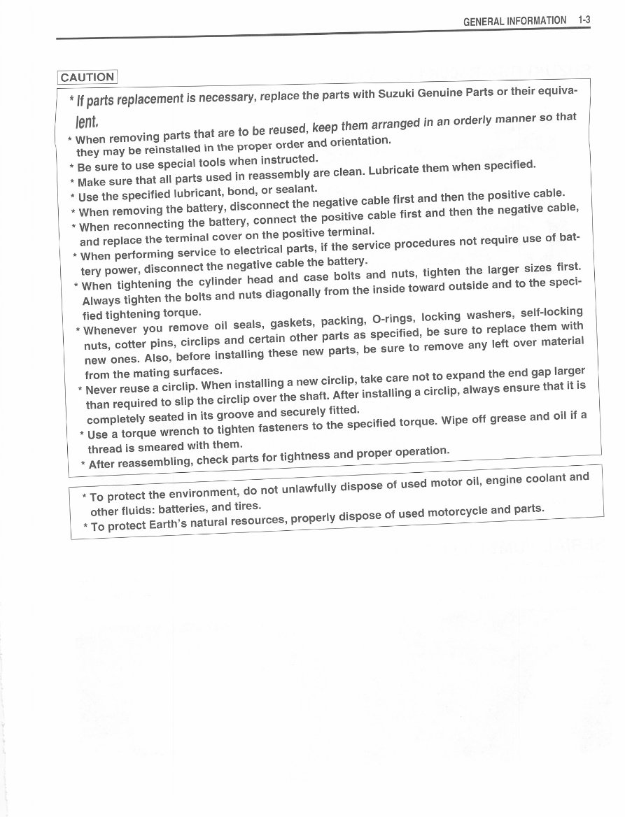 2003-2005 Suzuki GSXR600 GSX R600 Service & Repair Manual preview img 10