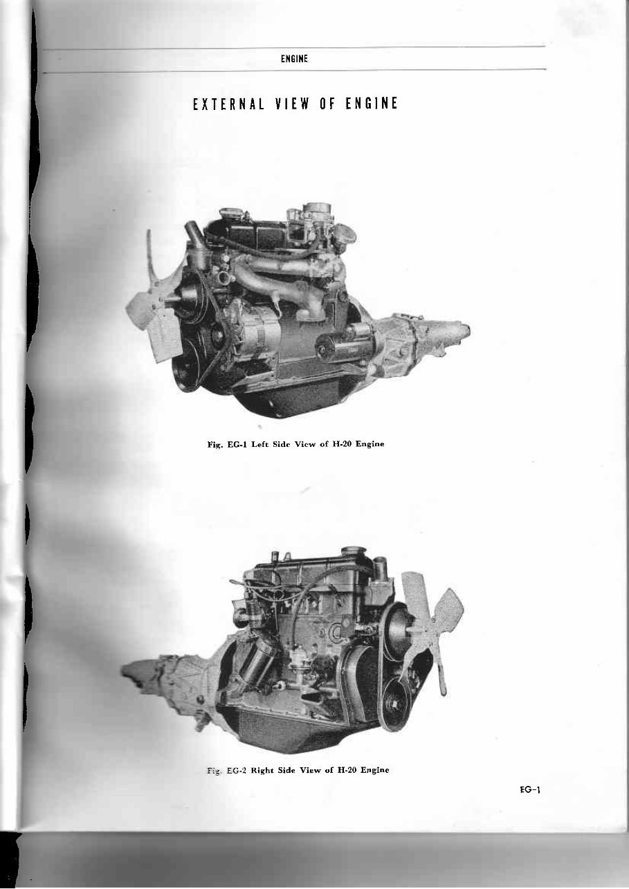 Nissan H16(R) & H20 Engine Service & Repair Manual preview img 3