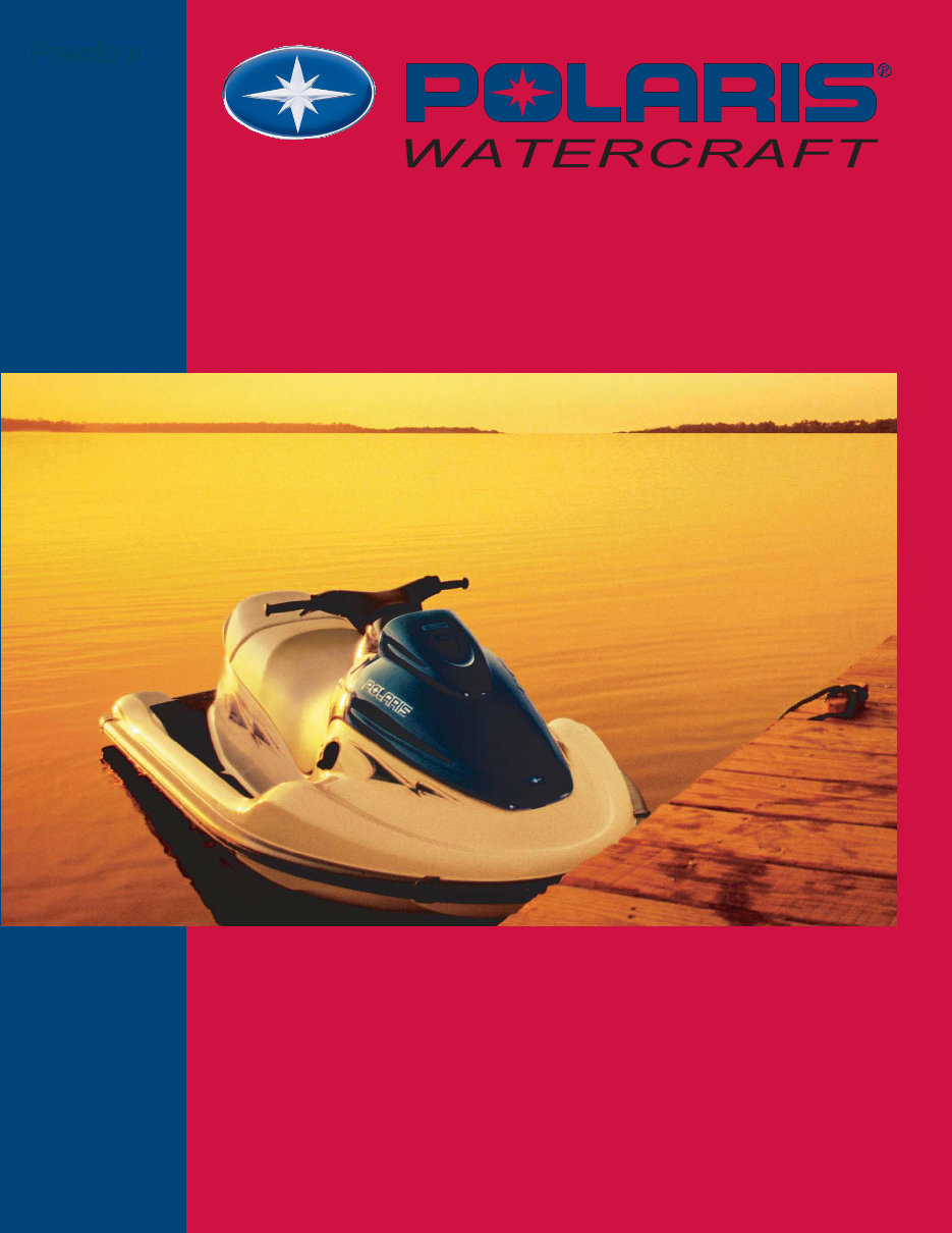 2002 POLARIS VIRAGE I Factory Service & Work Shop Manual preview img 1