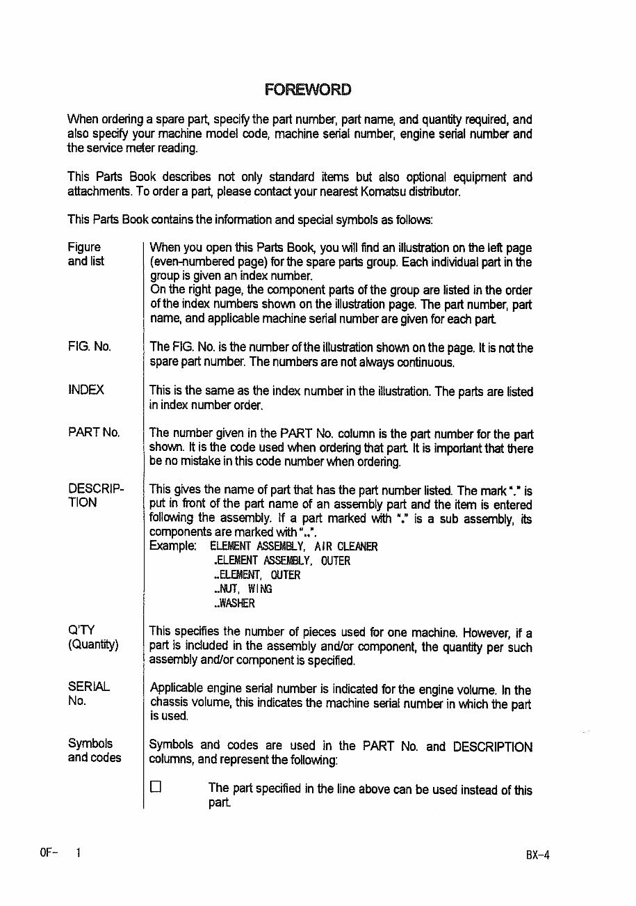 KOMATSU Forklift Truck Engine Parts Manual FG FD preview img 3