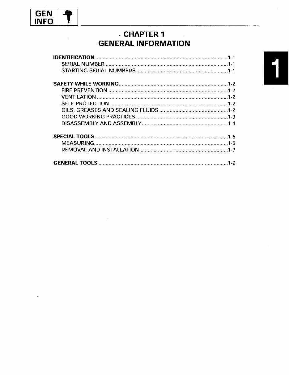 2003 Yamaha F15MSHB (4 stroke) Service & Repair Manual preview img 9