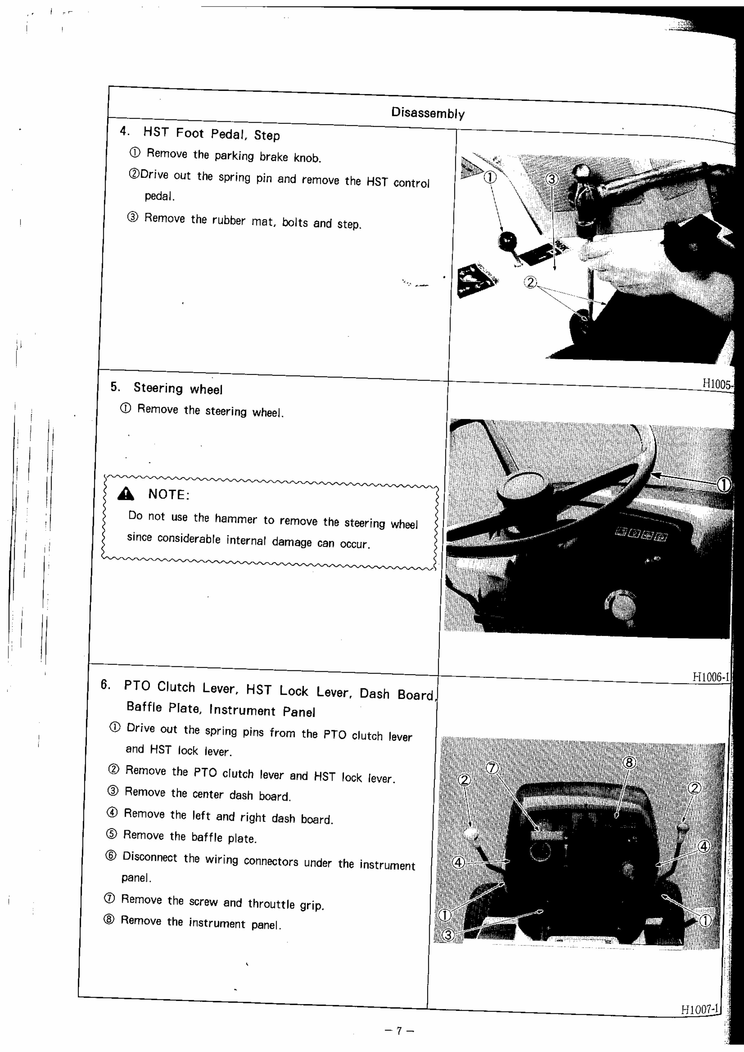 Shibaura GT141 GT161 Diesel Mower Tractor Complete Workshop Service Repair Manual preview img 9