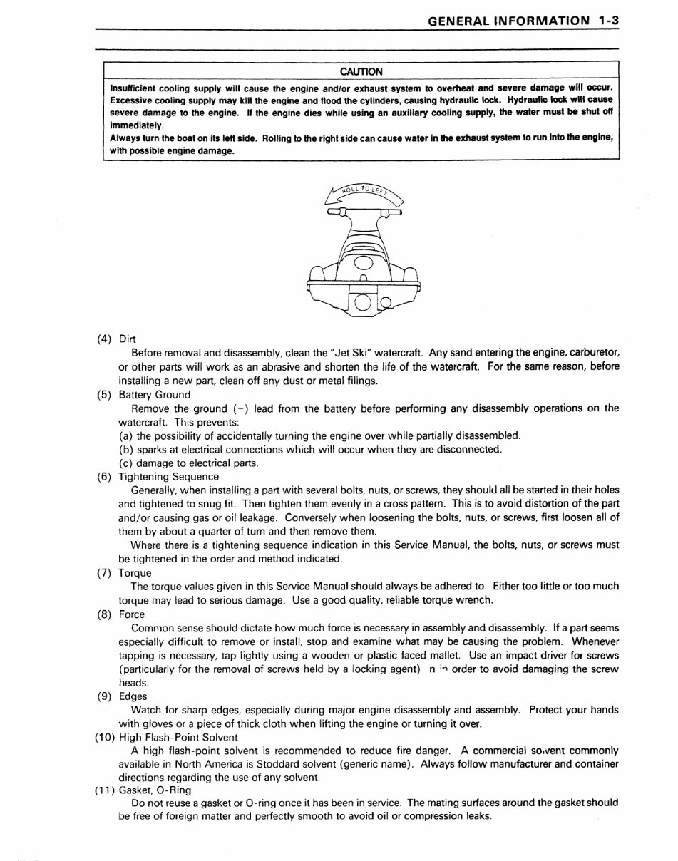 1999 Kawasaki 900 STX Jet Ski Service Repair Manual preview img 9