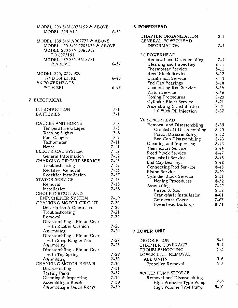 Mercury Mariner 125 HP 2-stroke Factory Service Repair Manual preview img 3