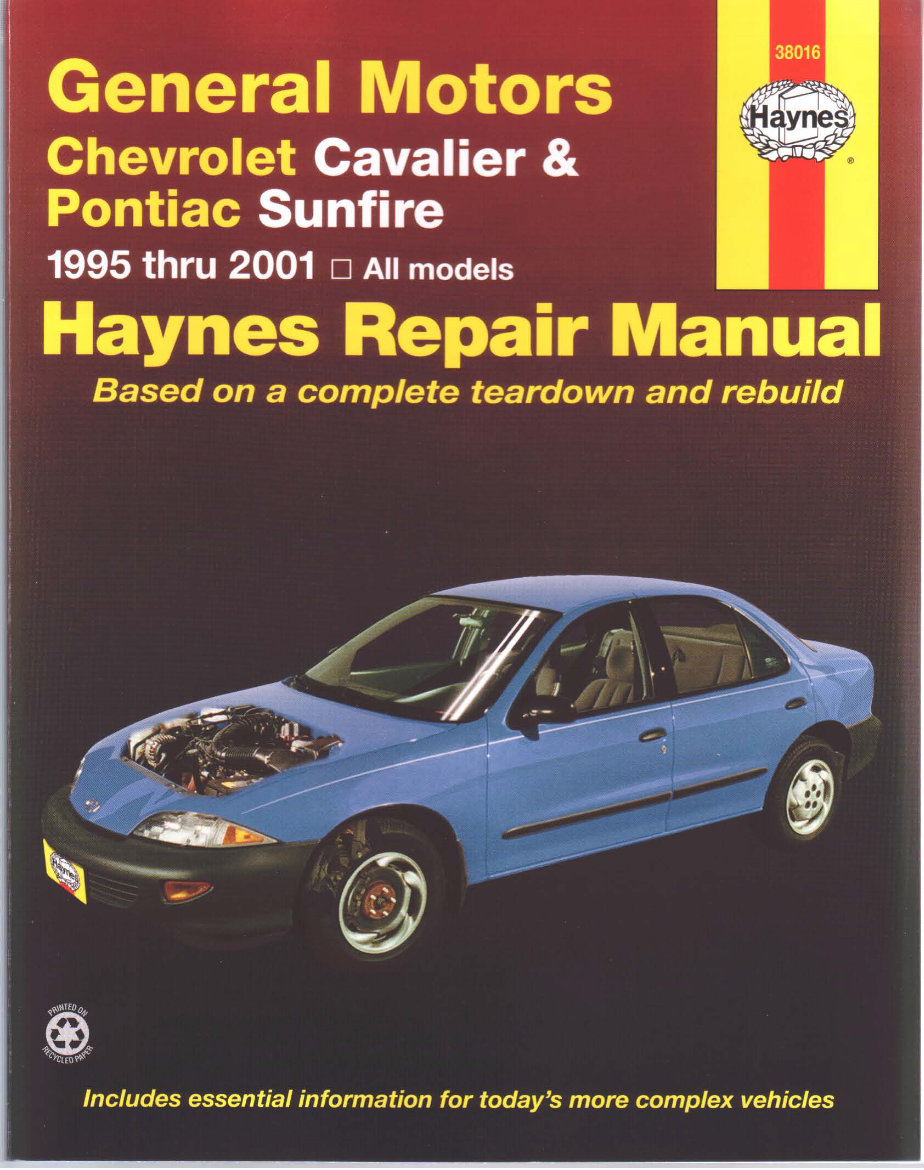 1995-1999 SUNFIRE Service and Repair Manual preview img 1