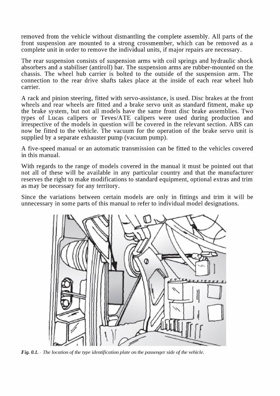 2000-2004 Volkswagen Transporter T4 Diesel Models Service & Repair Manual preview img 7