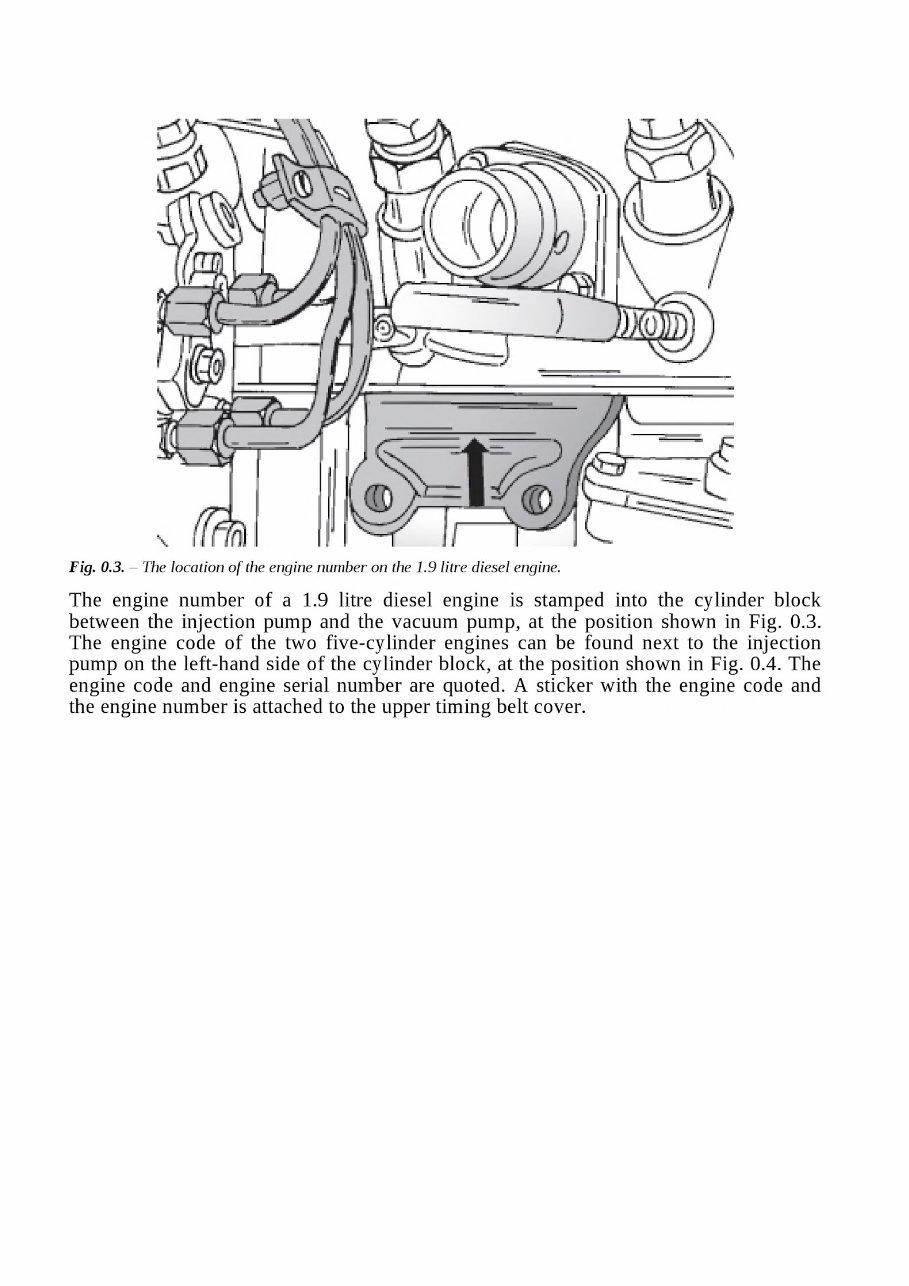 2000-2004 Volkswagen Transporter T4 Diesel Models Service & Repair Manual preview img 9