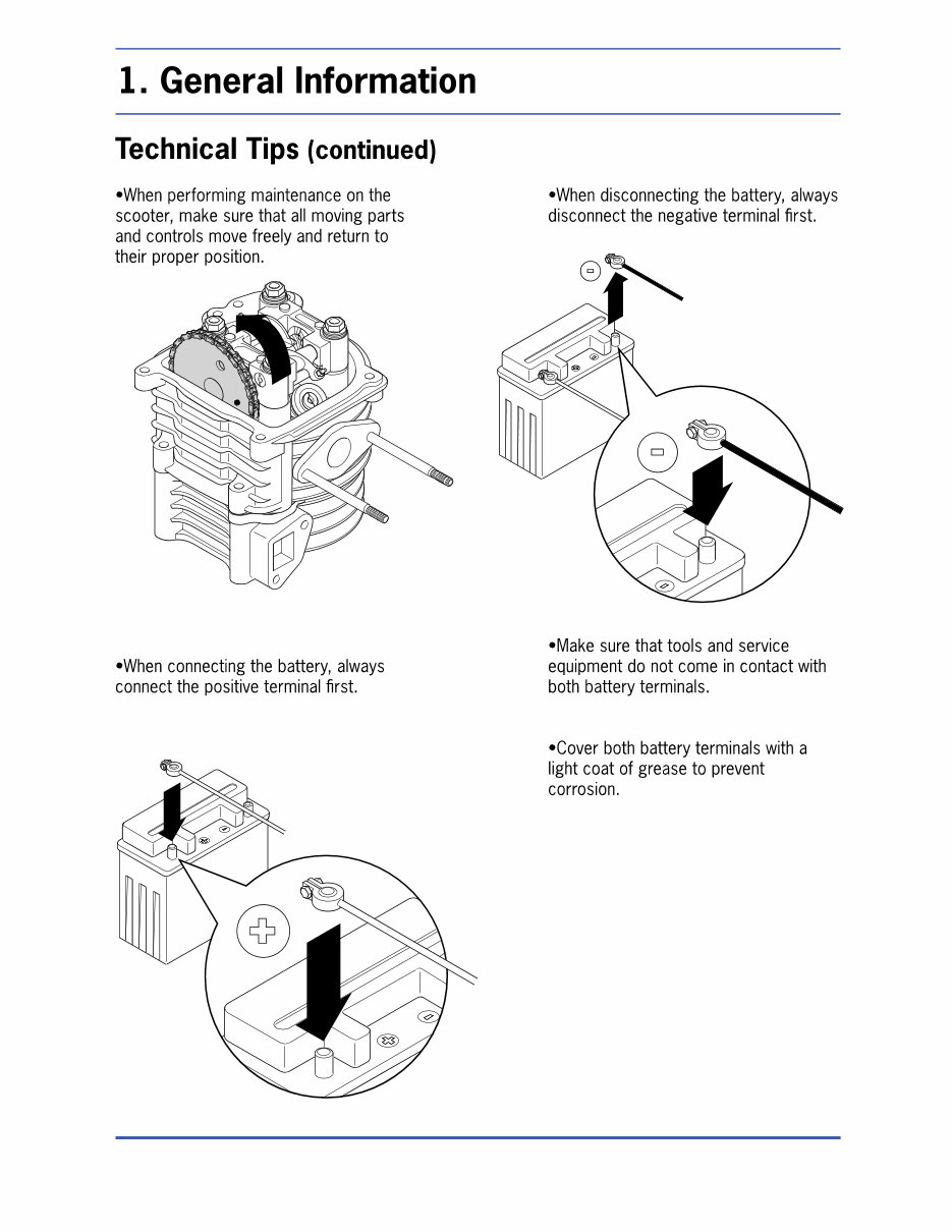 CHINESE Scooter GY6 50CC 4 Stroke Service Repair Manual preview img 7
