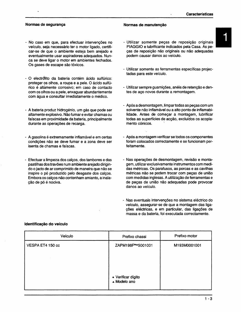2000-2004 Vespa ET4 150 150cc Scooter Service & Repair Manual preview img 9