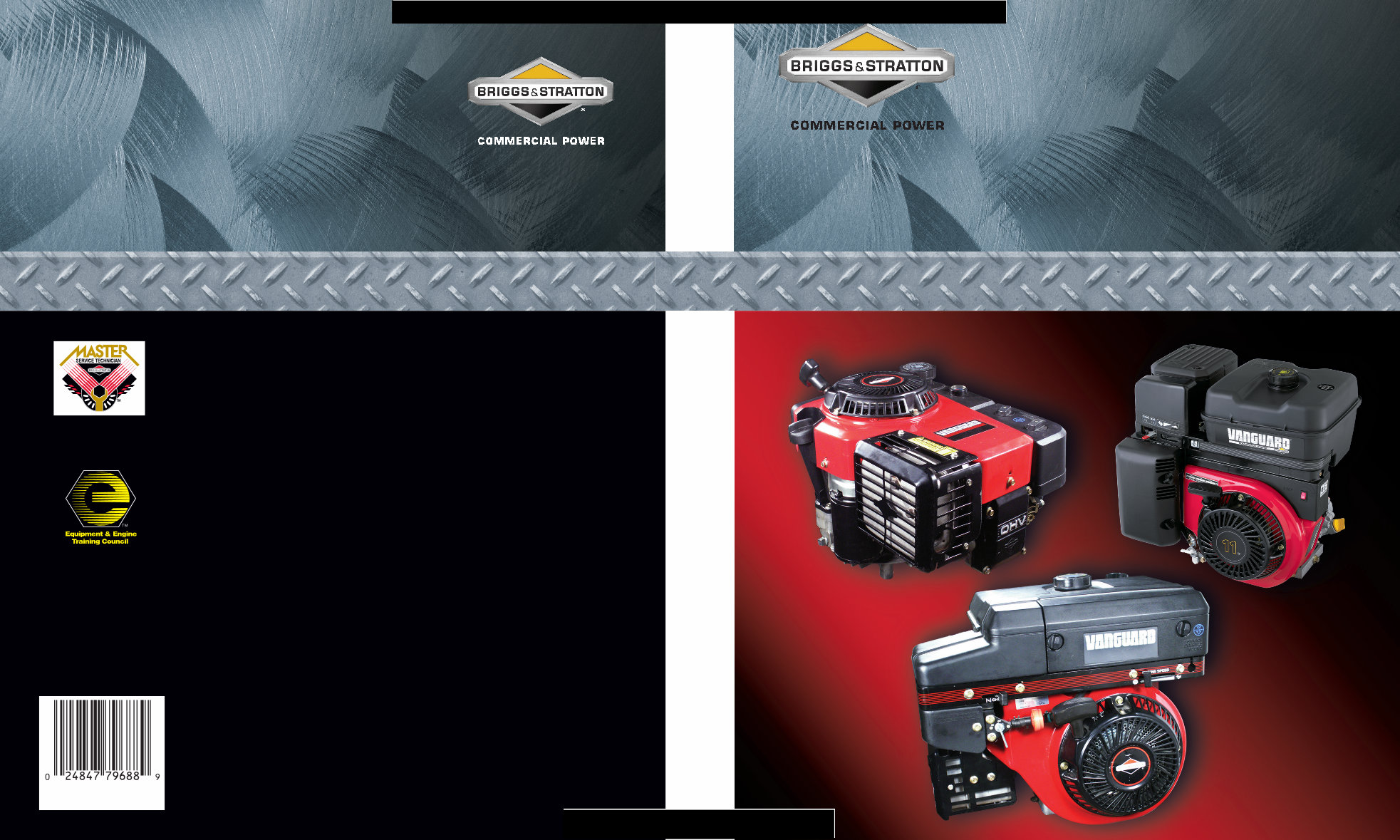 Briggs & Stratton Vanguard Single Cylinder OHV Air-Cooled Engines Service Repair Manual preview img 1