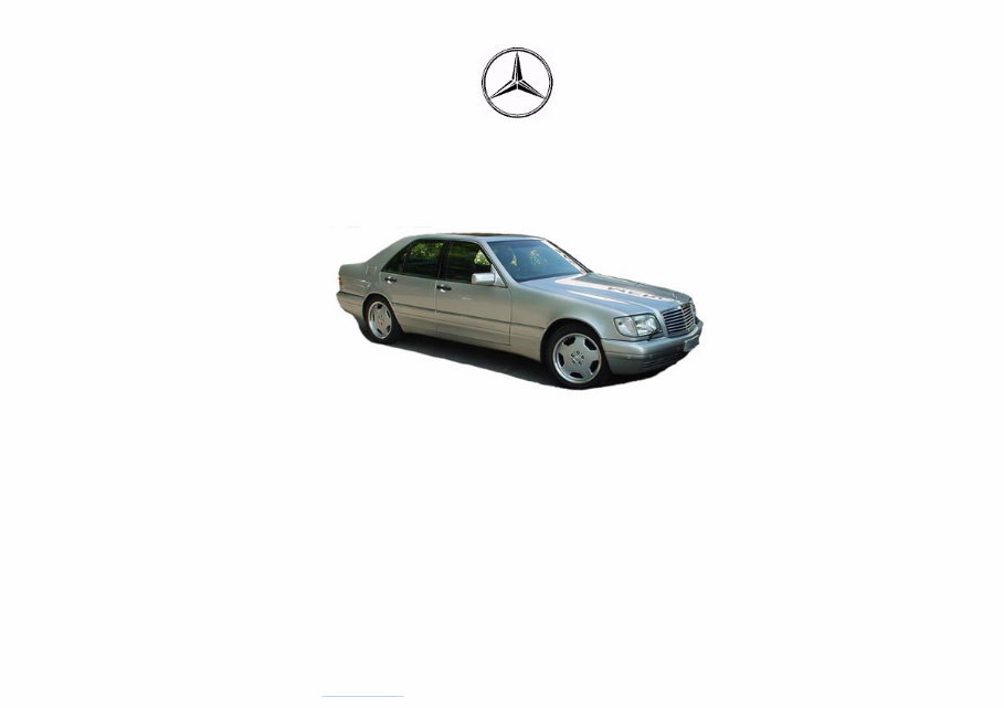 1995 Mercedes-Benz S320 S420 S500 W140 Owners Manual preview img 1