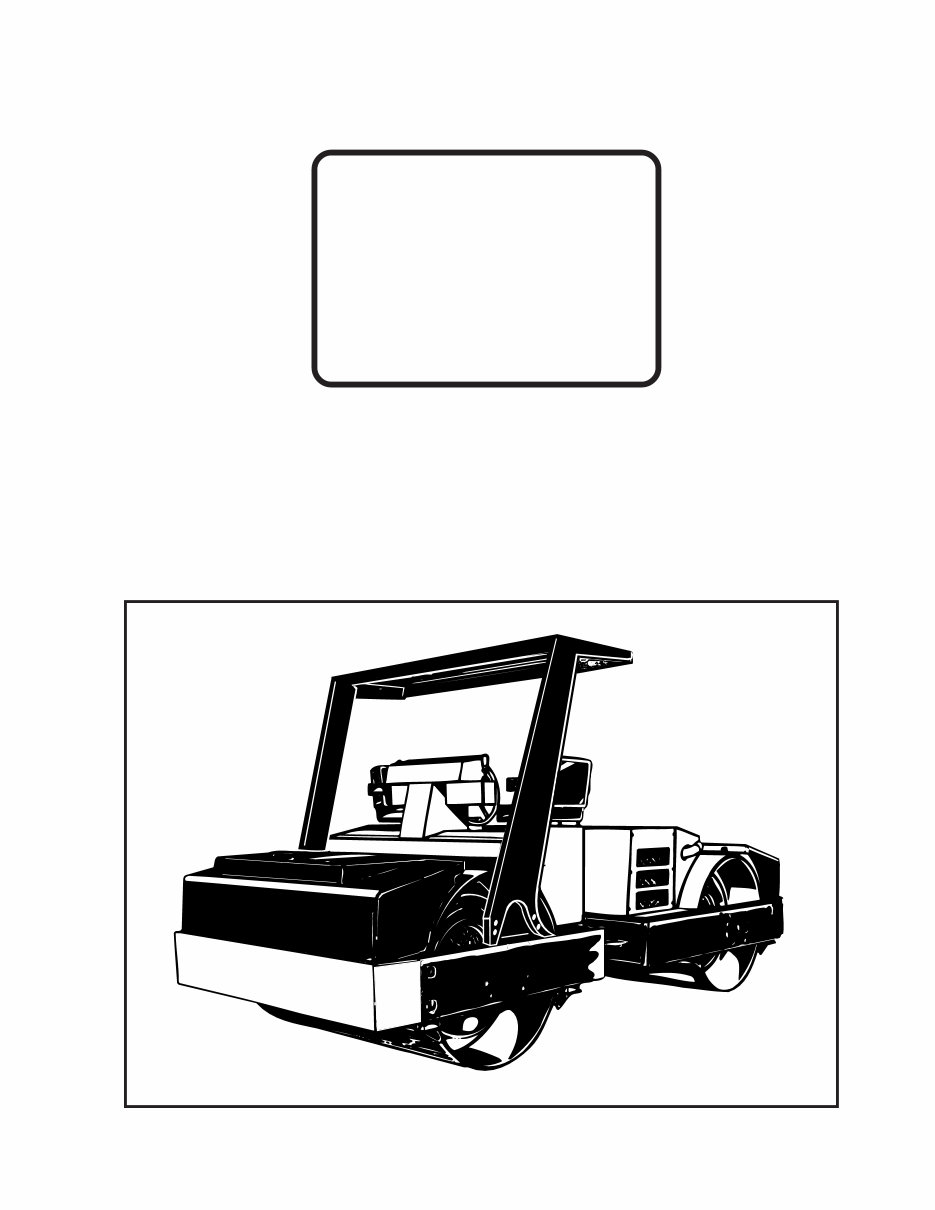 HYPAC C766C & C778B VIBRATORY COMPACTOR Operation & Maintenance Manual preview img 1