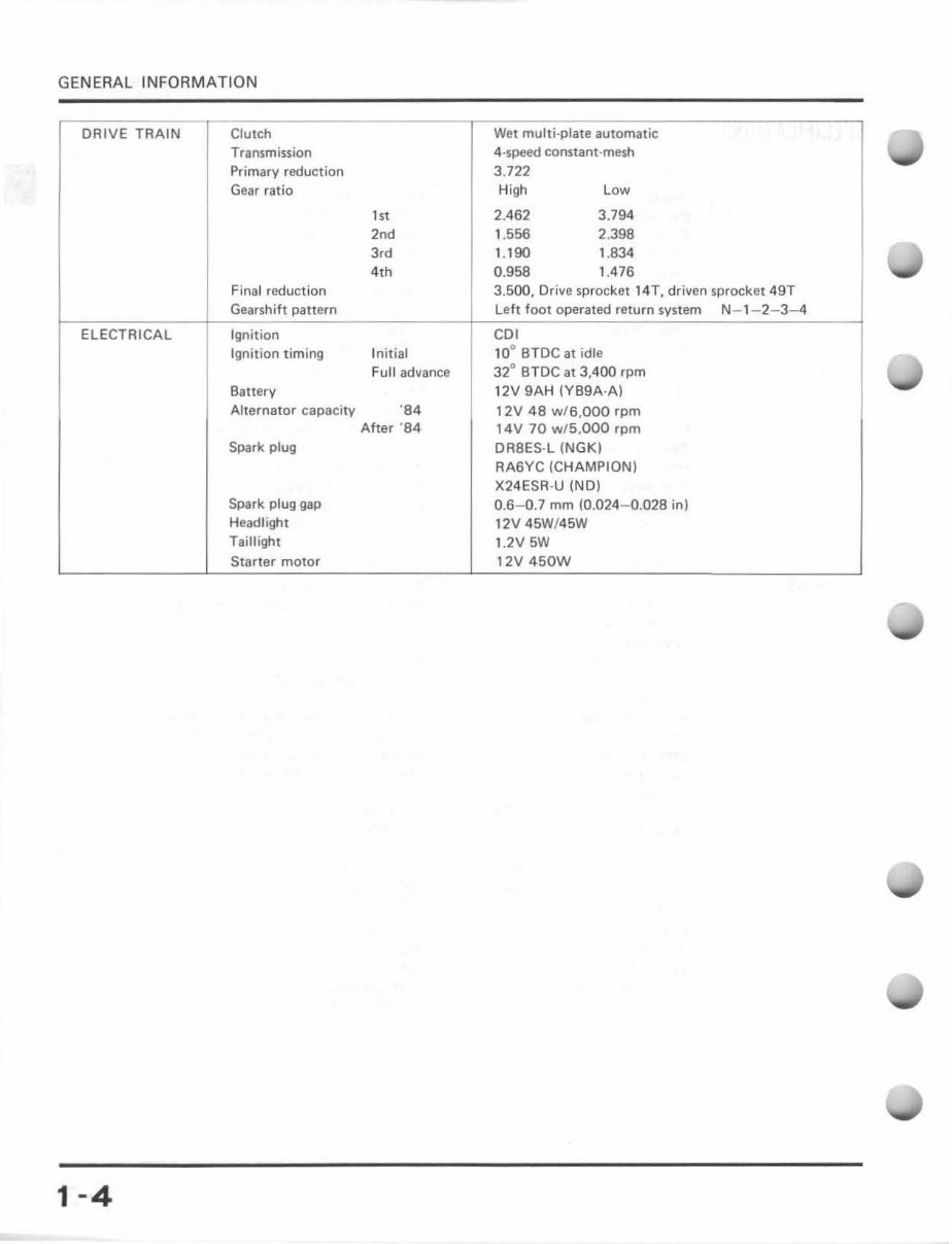 1984-1985 Honda ATC125M Service & Repair Manual preview img 8