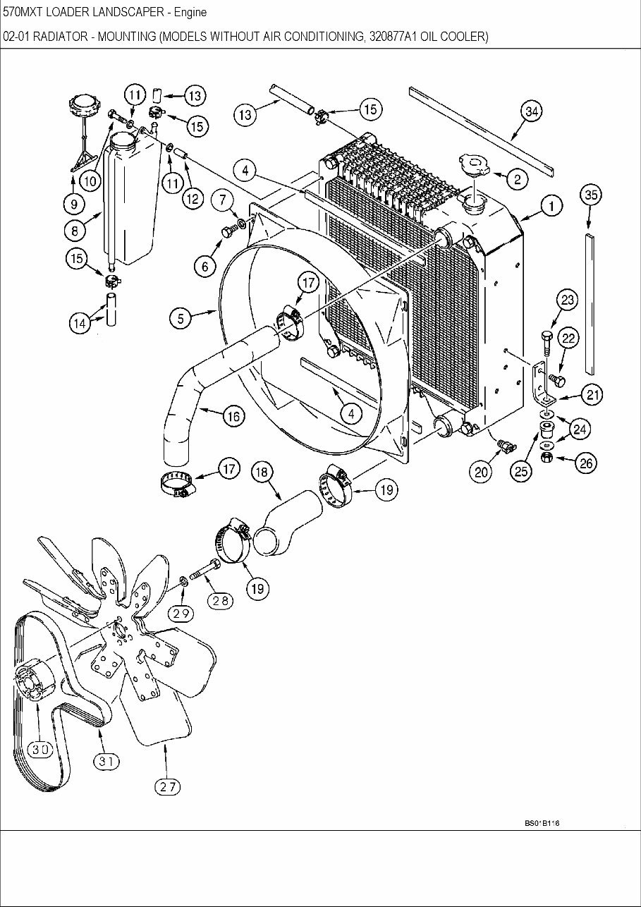 CASE 570MXT Loader LandSCAPER Parts Catalog Manual preview img 2