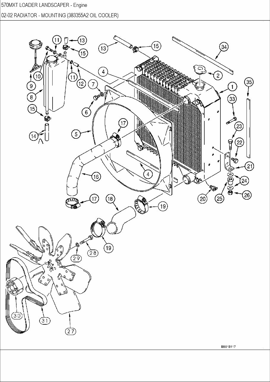 CASE 570MXT Loader LandSCAPER Parts Catalog Manual preview img 4