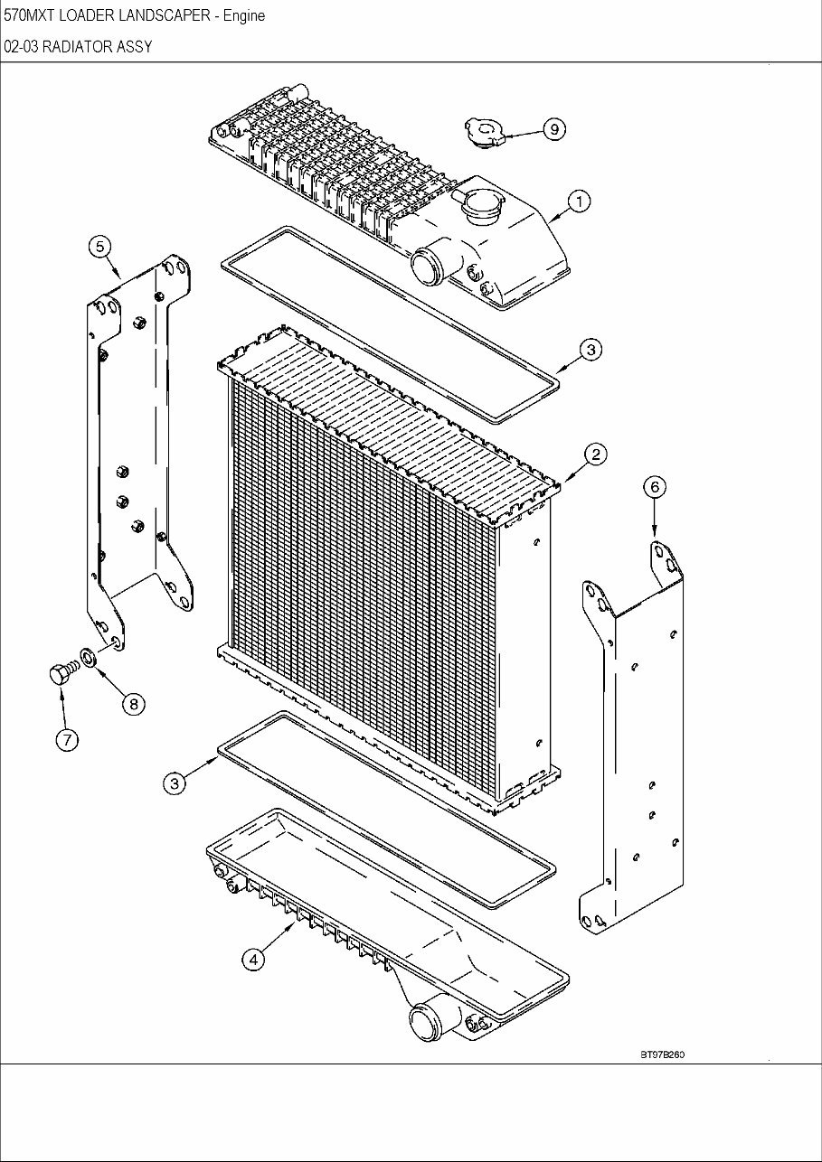 CASE 570MXT Loader LandSCAPER Parts Catalog Manual preview img 6