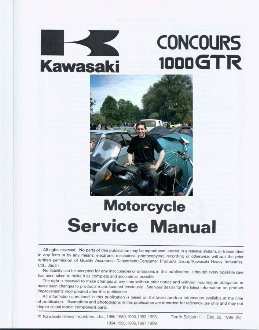 1989-2000 Kawasaki GTR1000 Concours Workshop Service Repair Manual preview img 3