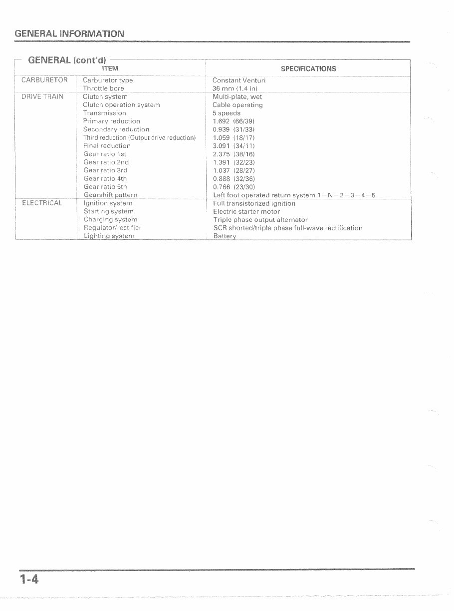 2000-2007 Honda VT1100 VT1100C2 Shadow Sabre Service & Repair Manual preview img 6