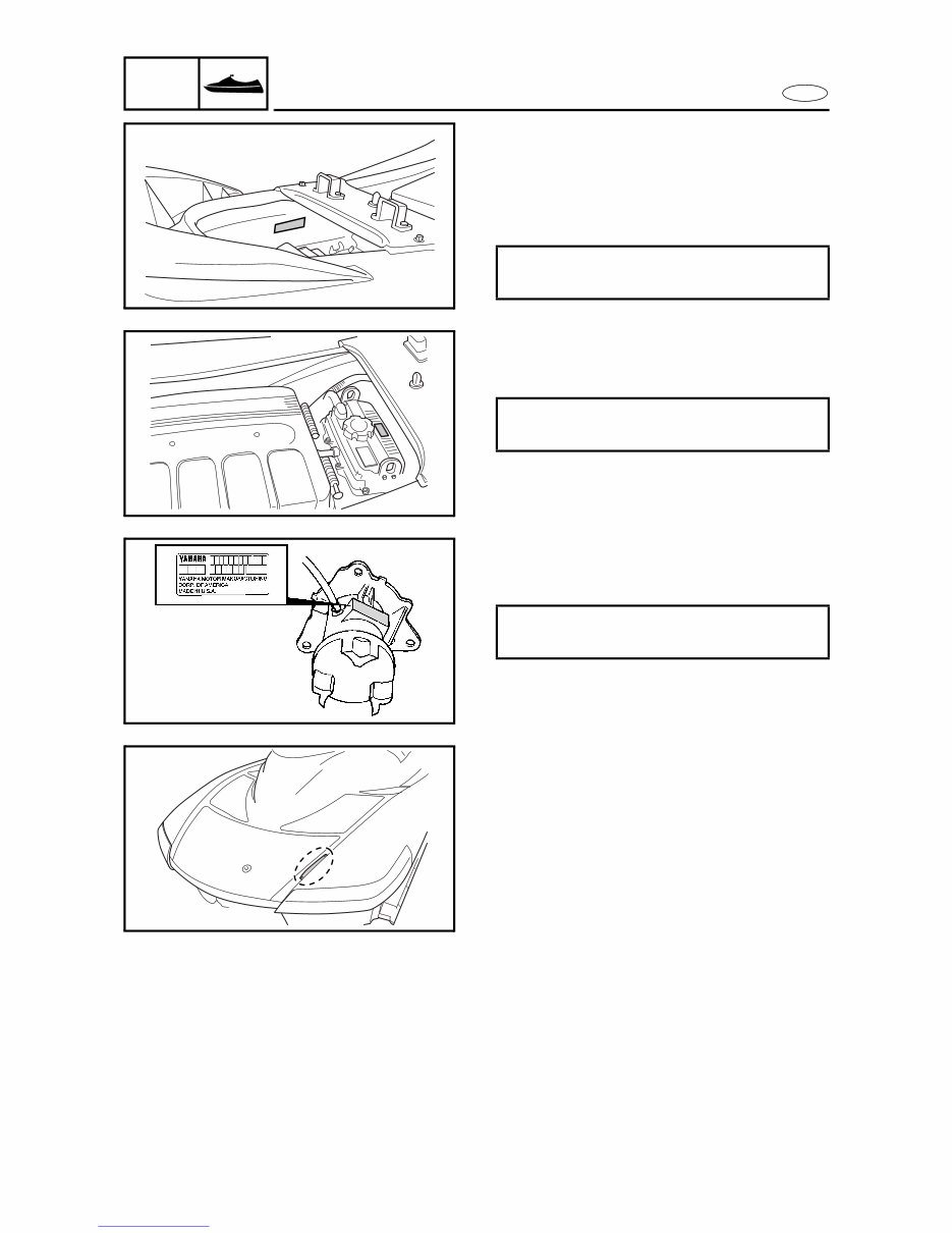 YAMAHA WAVERUNNER FX140 FX140 CRUISER PWC Full Service & Repair Manual 2002-Onwards preview img 10