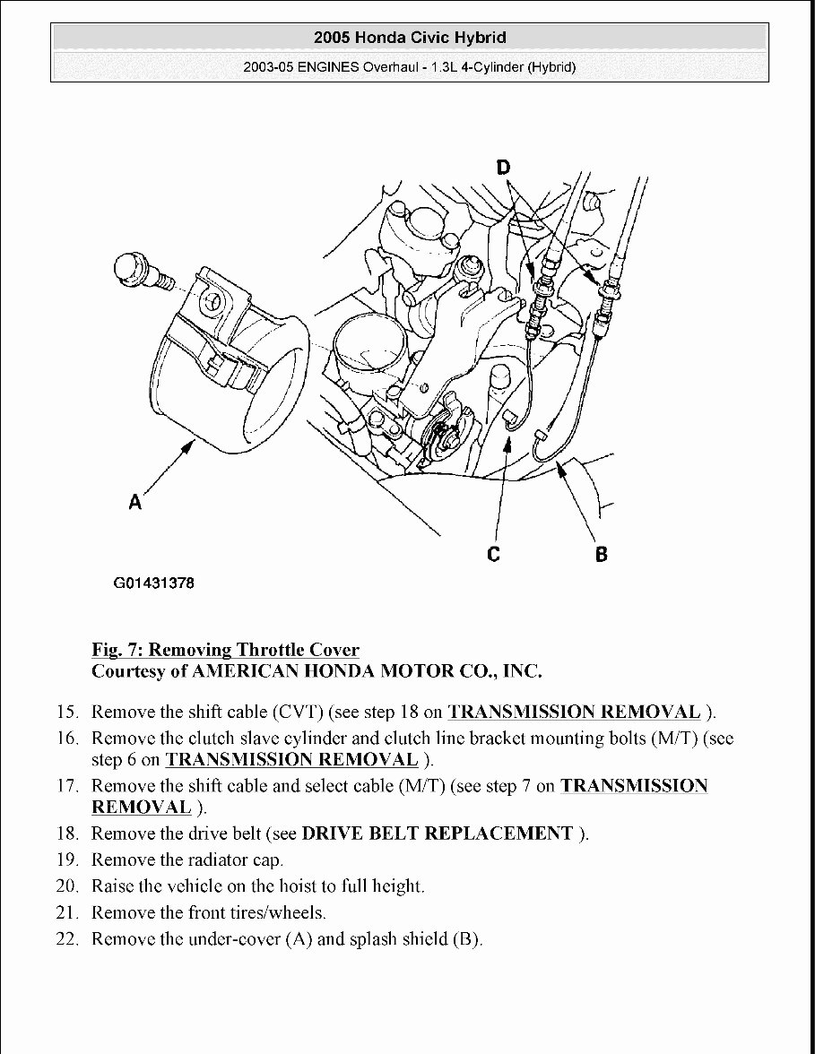2005 Honda Civic Service & Repair Manual preview img 8
