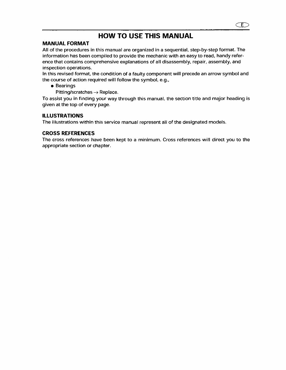 1998-2000 Yamaha WaveRunner GP800 Personal Watercraft Repair Manual preview img 3