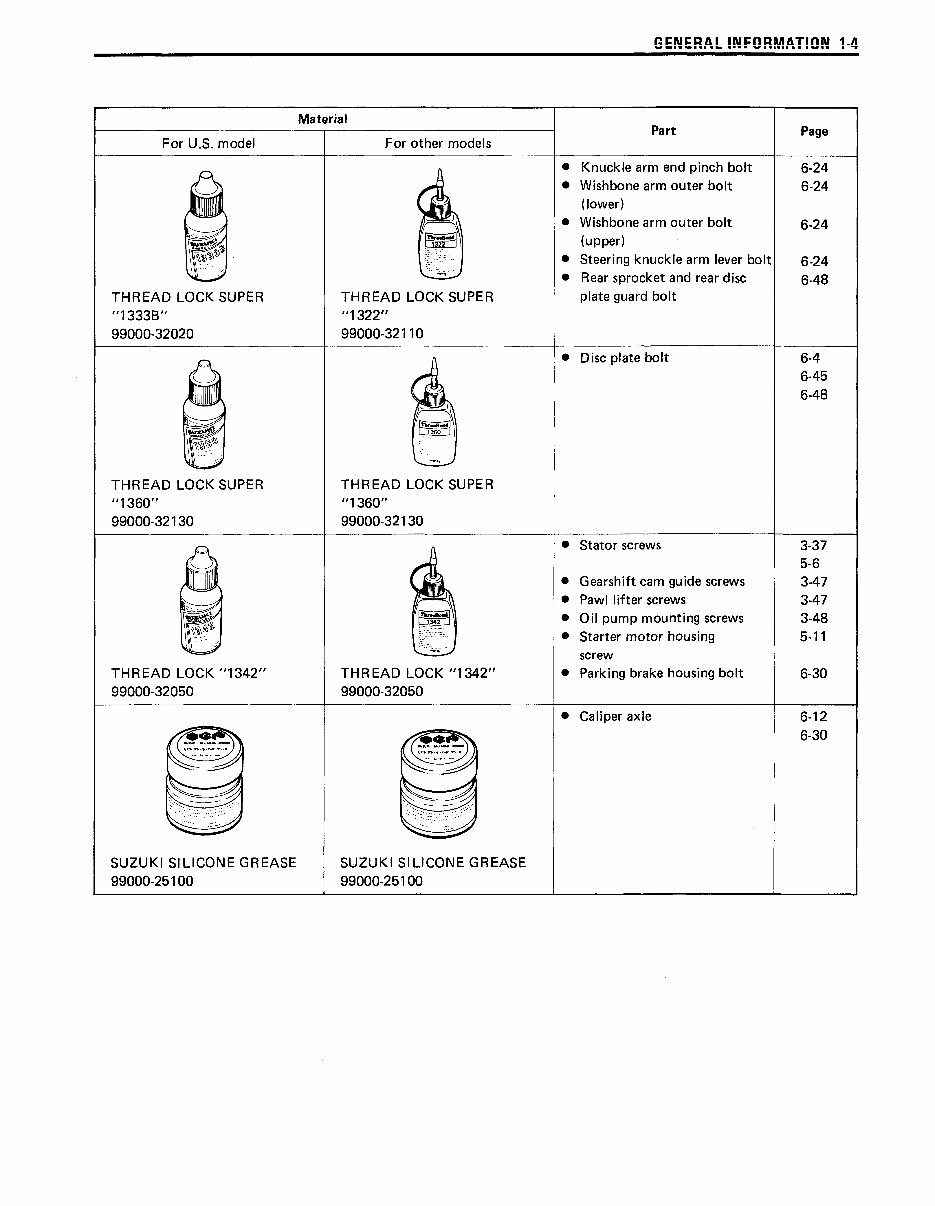 1987-1993 Suzuki QuadRunner 230 (LT230E) Service & Repair Manual preview img 9