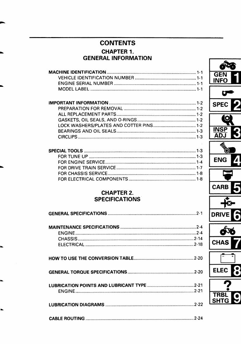 YAMAHA BIG BEAR 350 YFM350 Full Service & Repair Manual 1997-2000 preview img 7