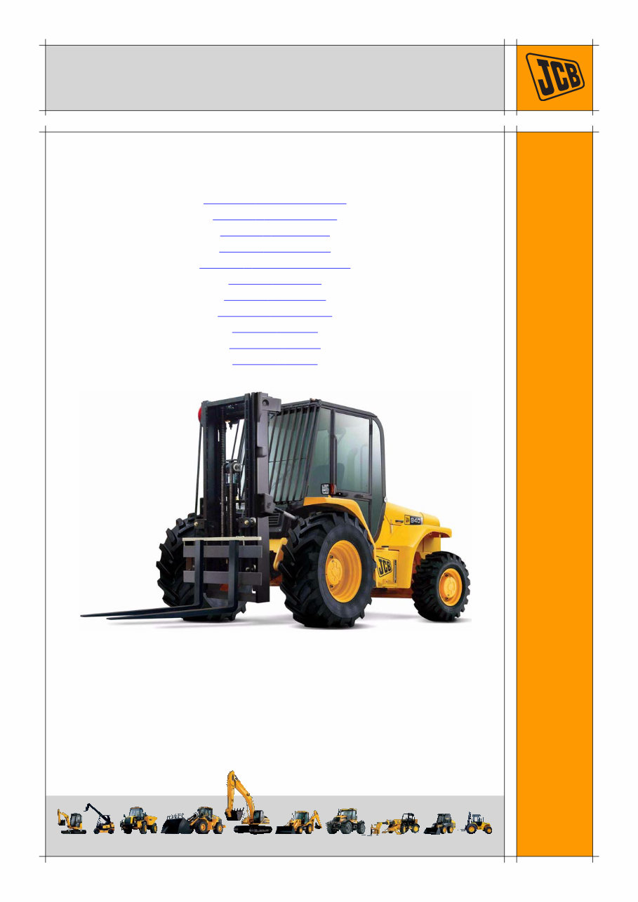 JCB Rough Terrain ForkLift 926 930 940 Service Repair Manual preview img 3
