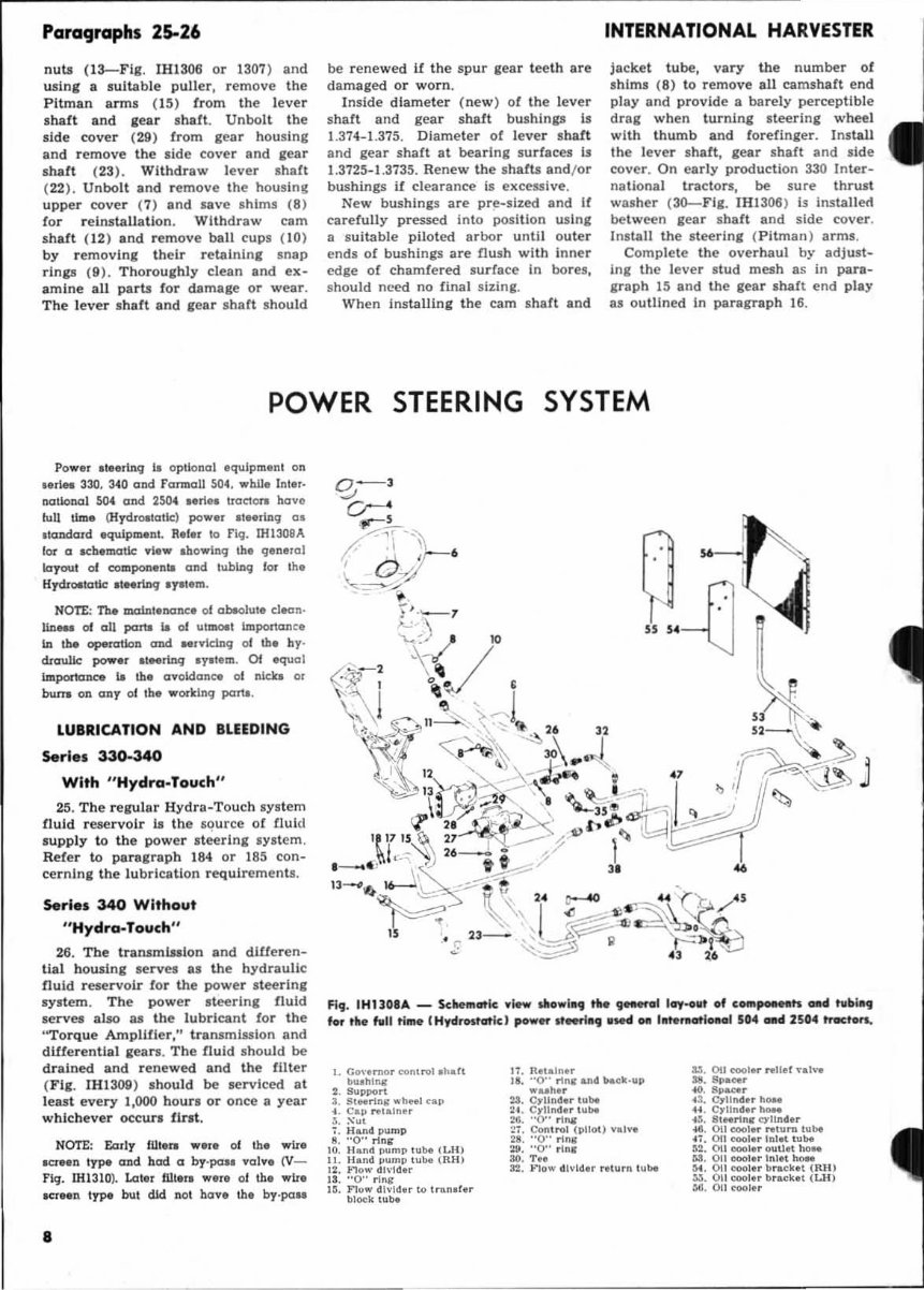 IH International Harvester Farmall 504 Tractor Workshop Service Repair Manual - preview img 8