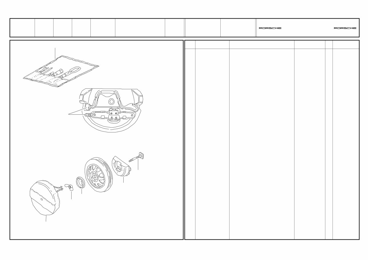 1997-2004 Porsche Boxster 986 Parts Catalog preview img 1