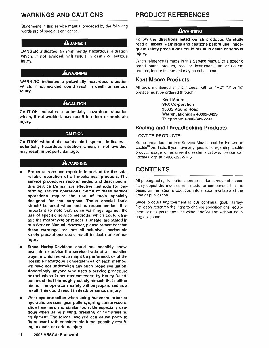 2002-2009 Harley-Davidson VRSCA V-Rod 1131cc Service & Repair Manual preview img 4