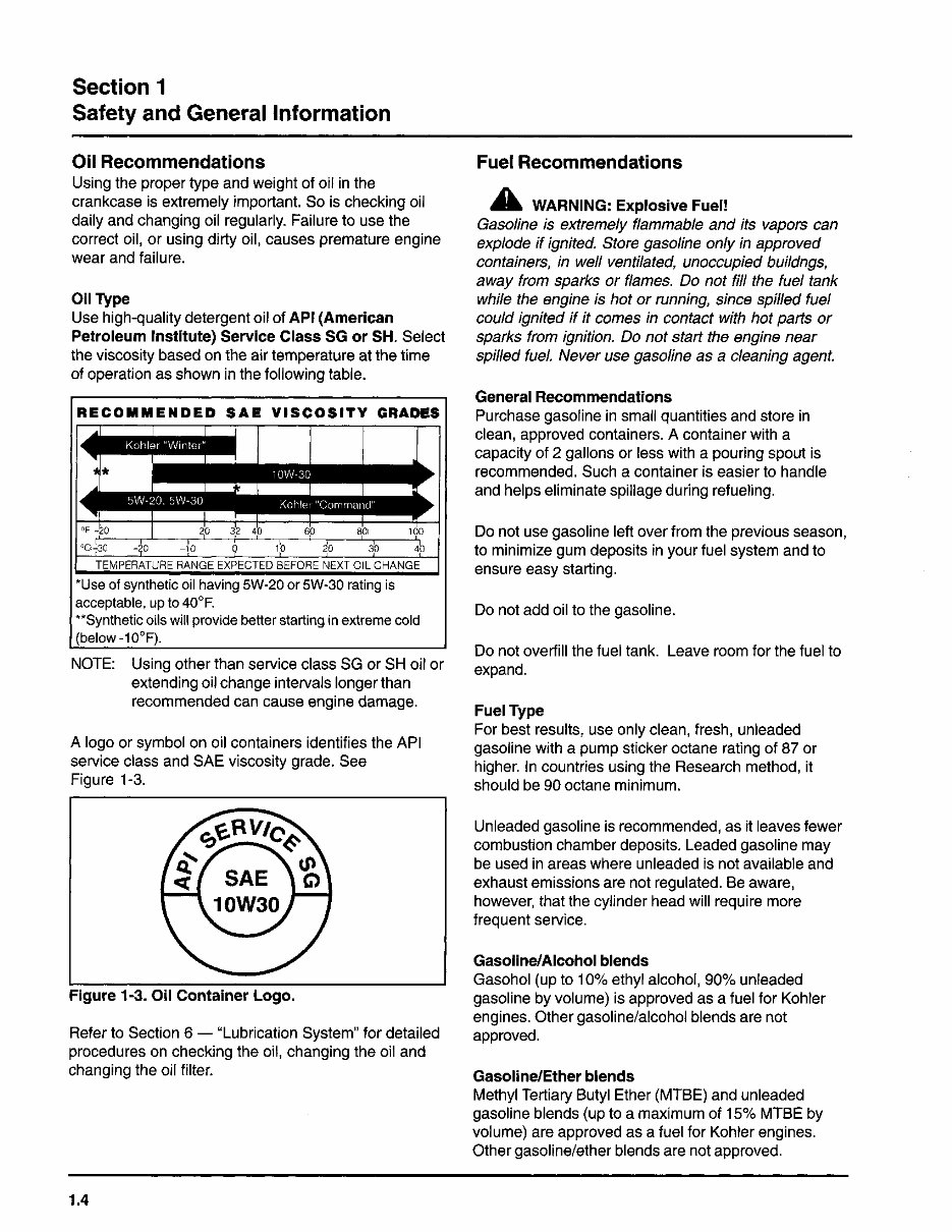KOHLER Command 17 25 HP Repair Service Manual Vertical Crankshaft preview img 6
