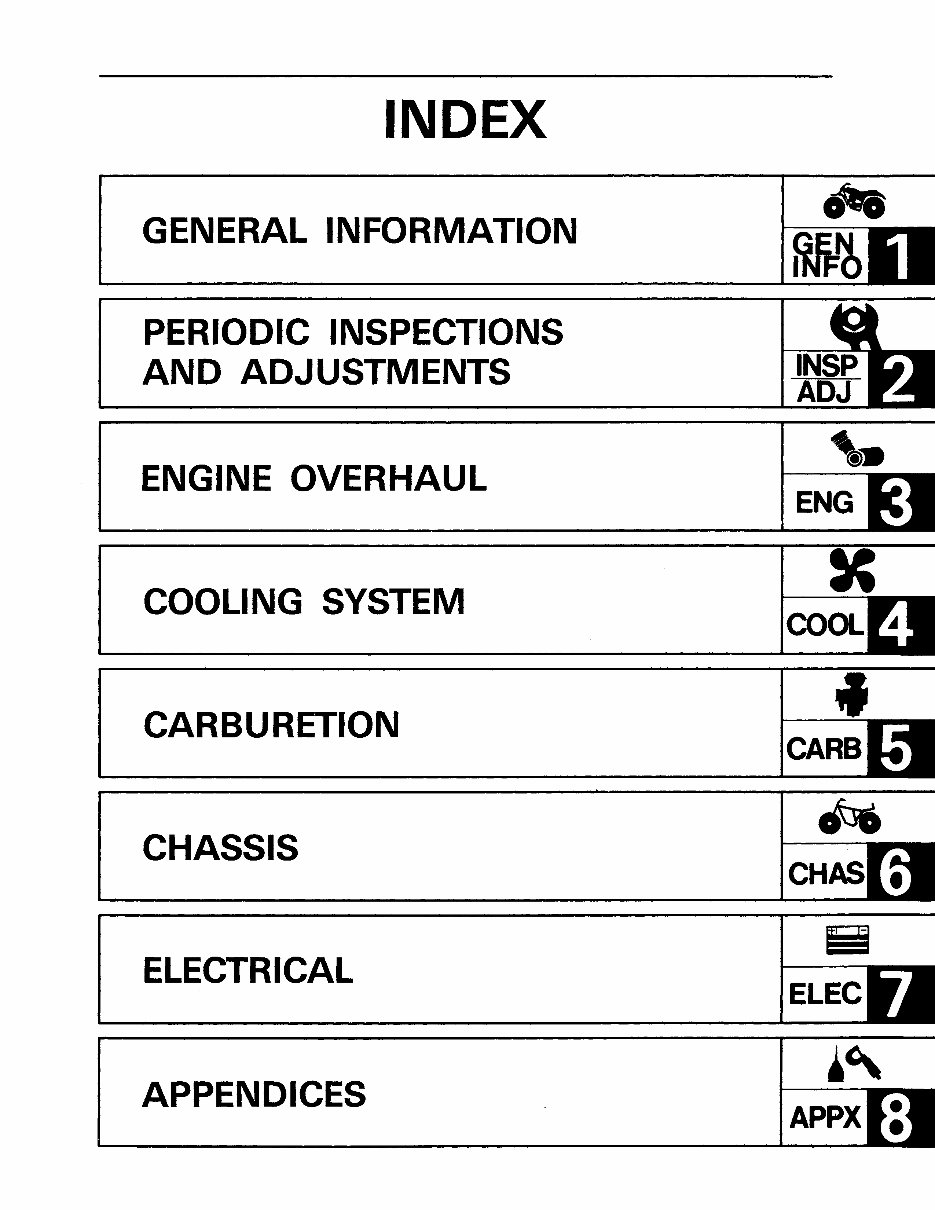 Yamaha Banshee 350 Repair Manual preview img 5