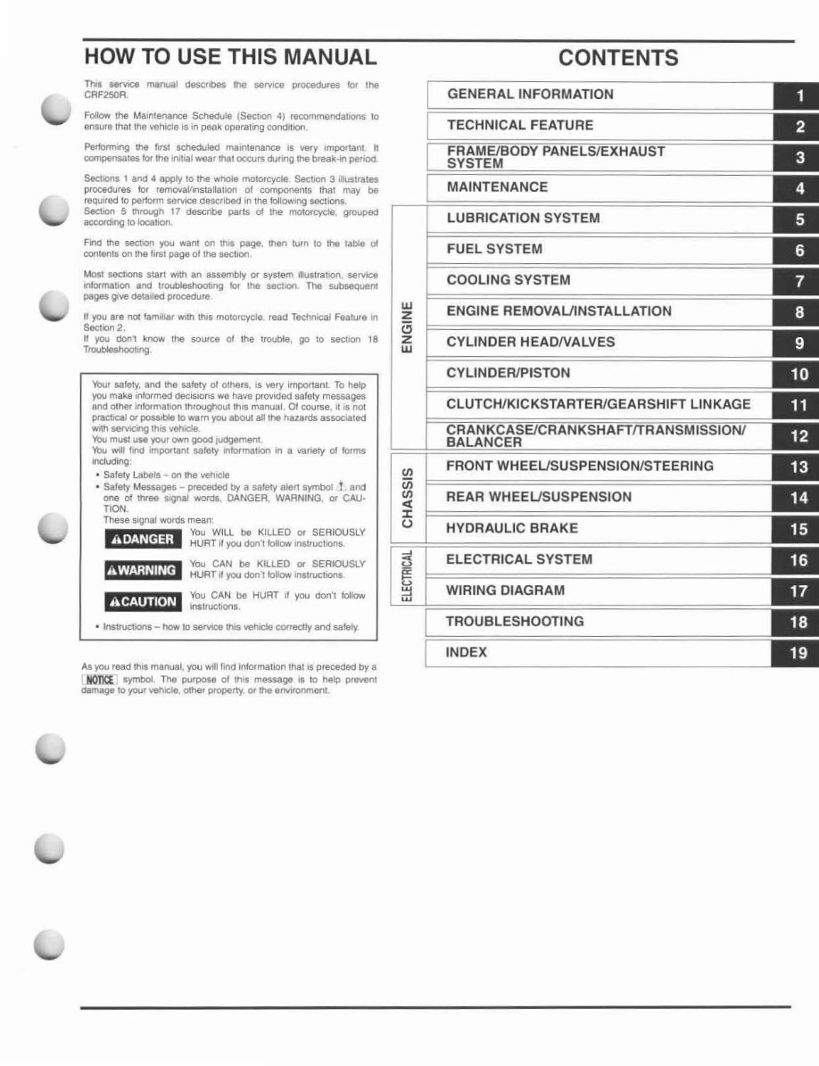 2004-2009 Honda CRF250R Service & Repair Manual preview img 3