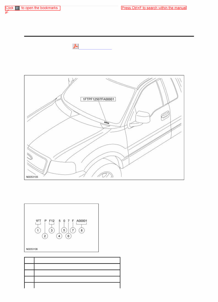 2007 Ford F-150 OEM Service & Repair Manual preview img 1