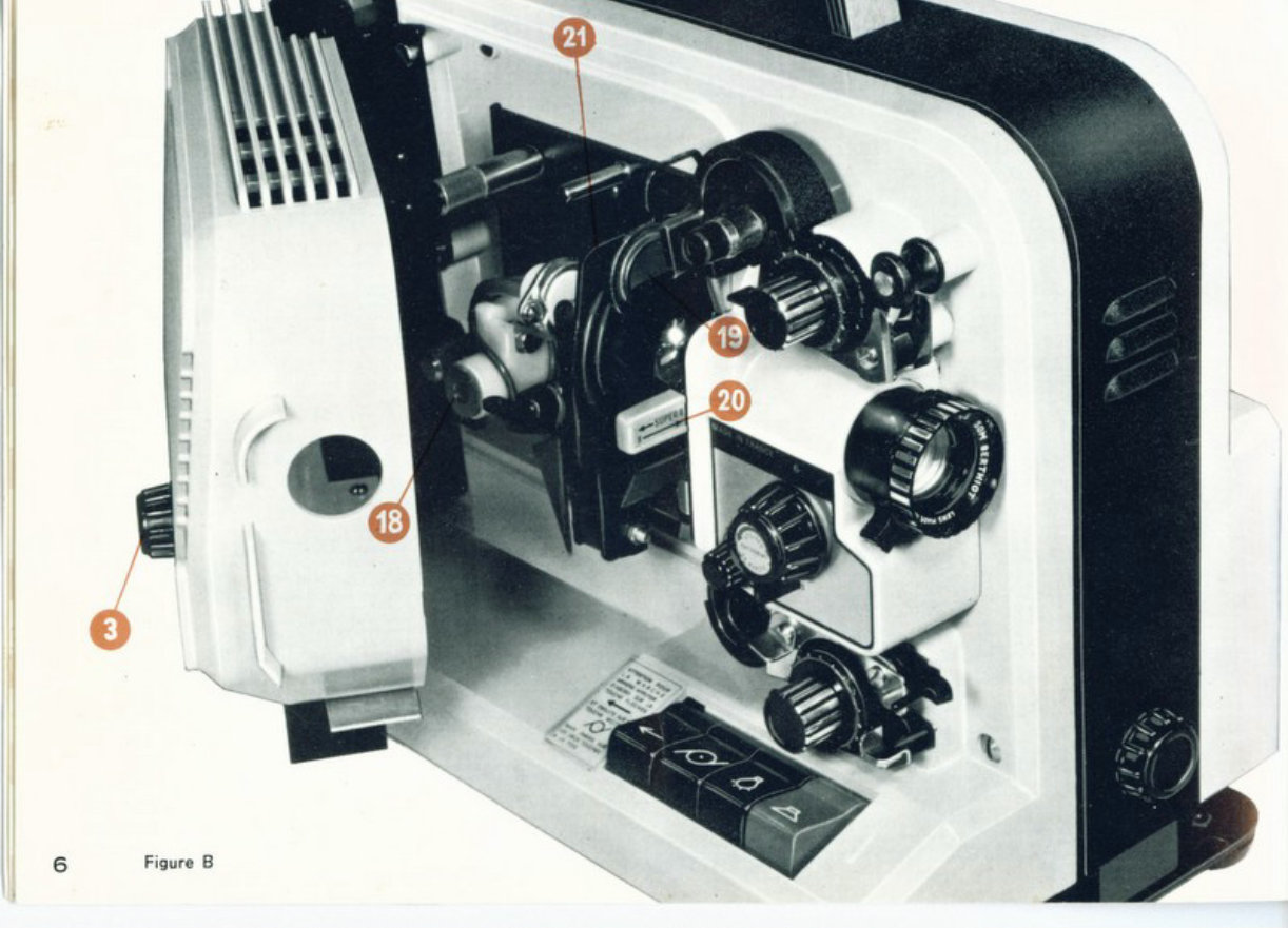 Heurtier P6 - 24b Super 8 & Dual Silent / Sound Projector preview img 7