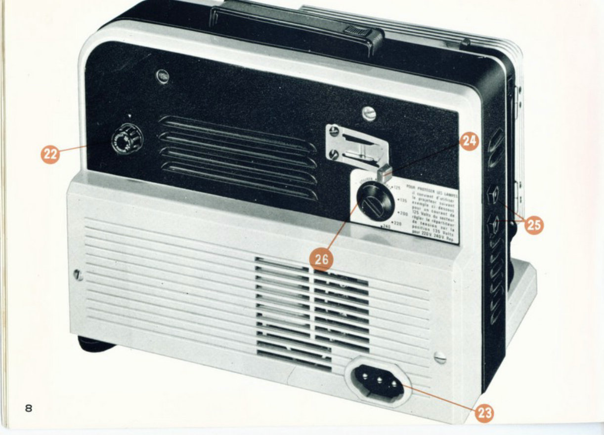 Heurtier P6 - 24b Super 8 & Dual Silent / Sound Projector preview img 9