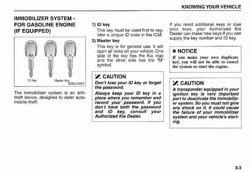 2004 KIA Sorento Owners Manual preview img 10